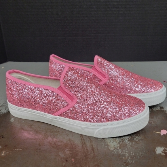 Mata Shoes Shoes - MATA SHOES GLITTER SNEAKERS SZ WOMEN'S 8 BLING BARBIE PINK!